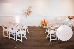 The Heritage Room at the Tradewinds Hotel is a small wedding venue in an indoor setting