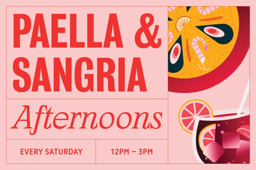 image: Paella & Sangria