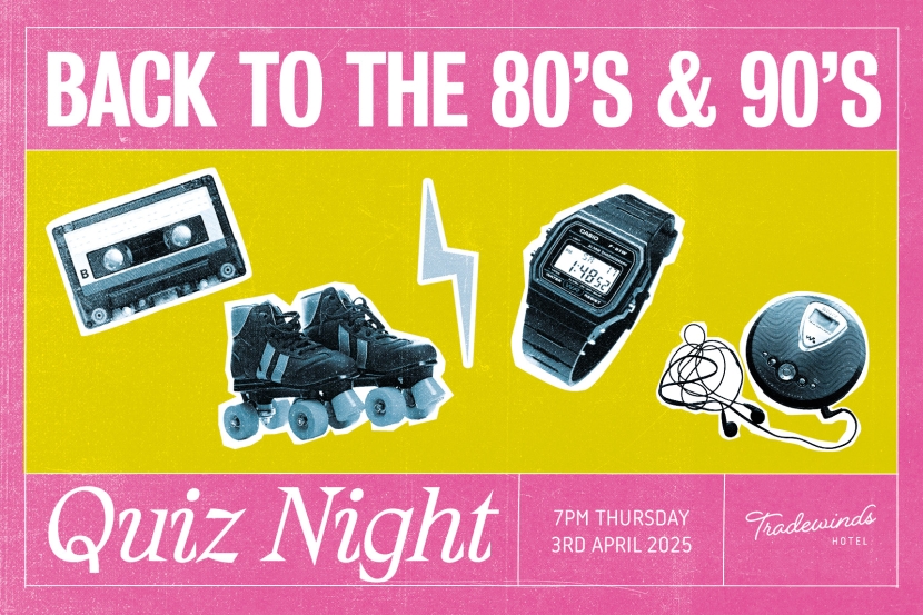 image: 80s and 90s Trivia Night