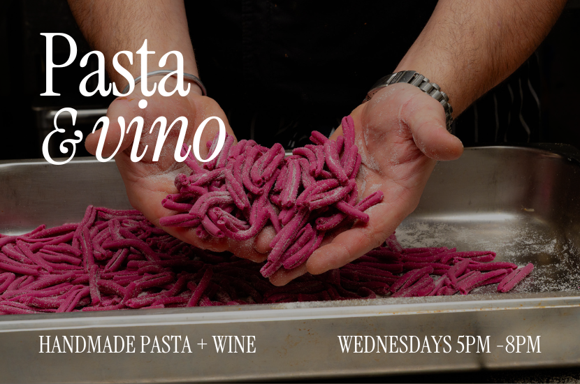 image: Pasta & Vino Wednesdays
