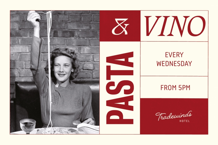 image: Pasta & Vino Wednesdays