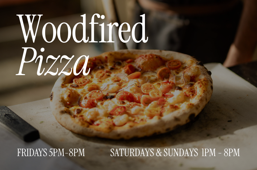 image: Weekend Woodfired Pizza