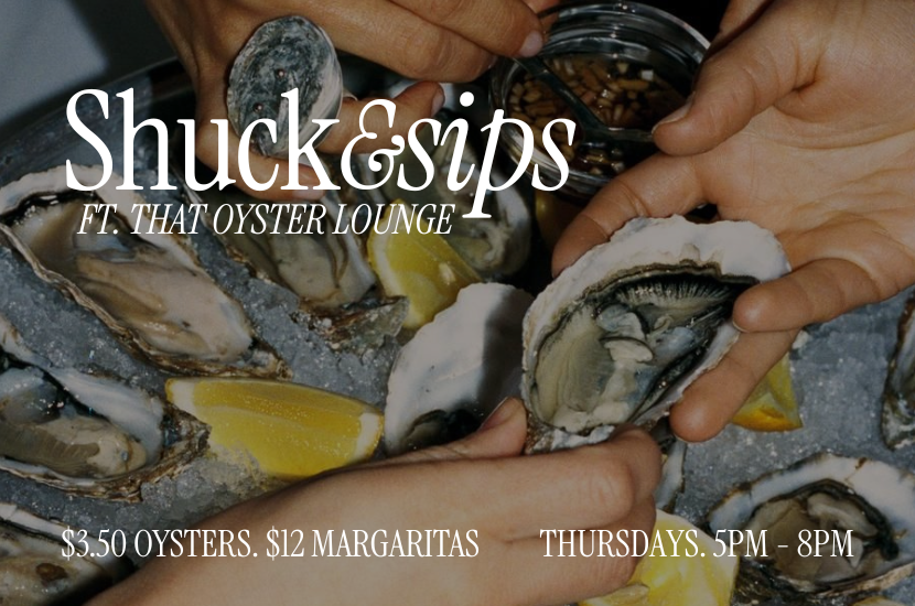 image: Shuck & Sip Thursdays