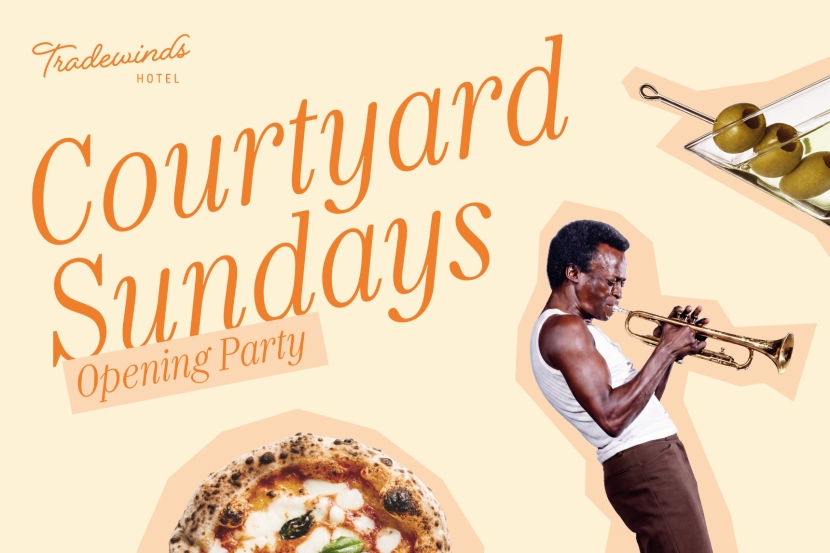 image: Courtyard Sundays